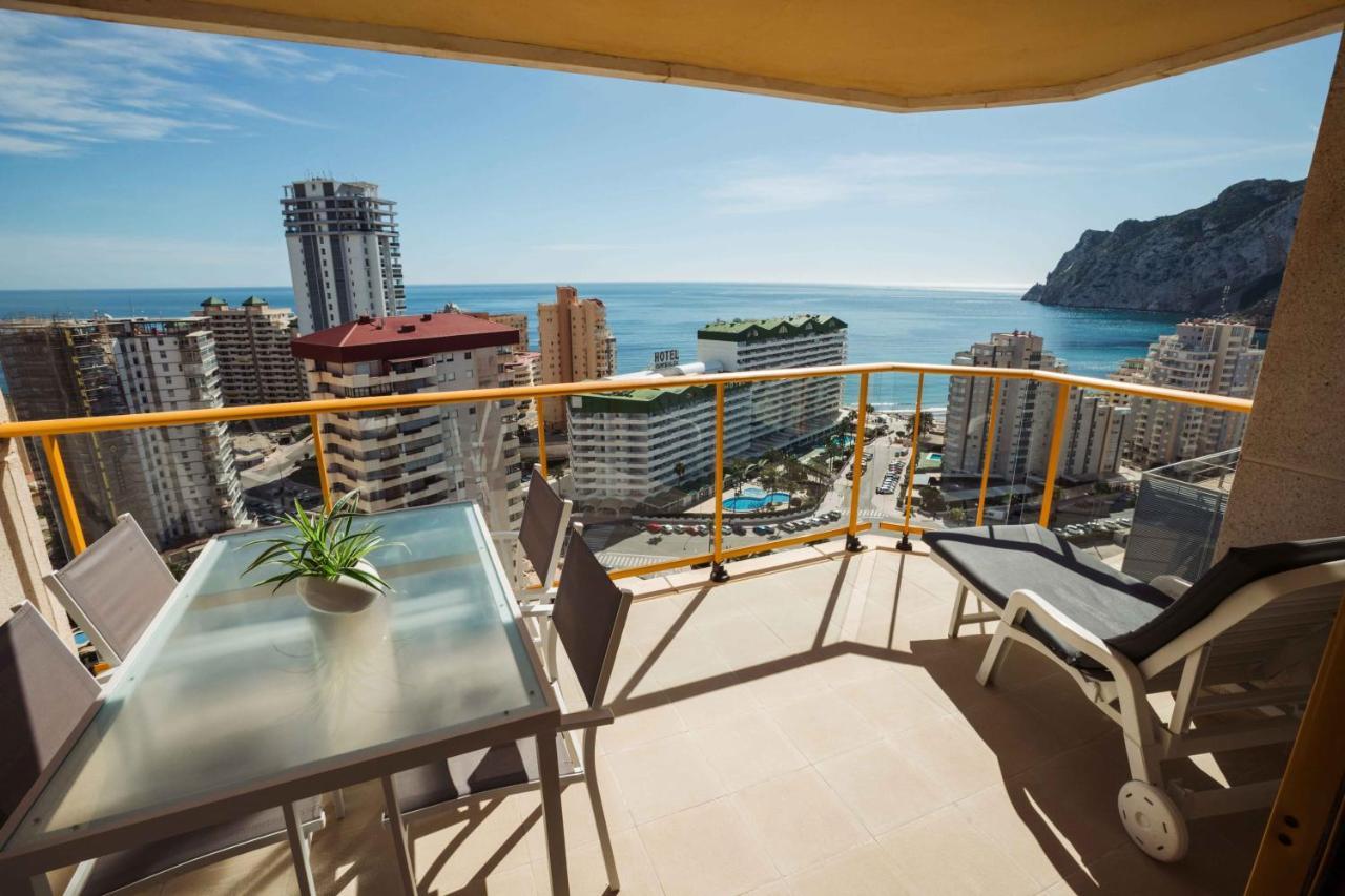 En La Playa. Planta 19. Vistas Espectaculares. 2 Terrazas. Daire Calp Dış mekan fotoğraf