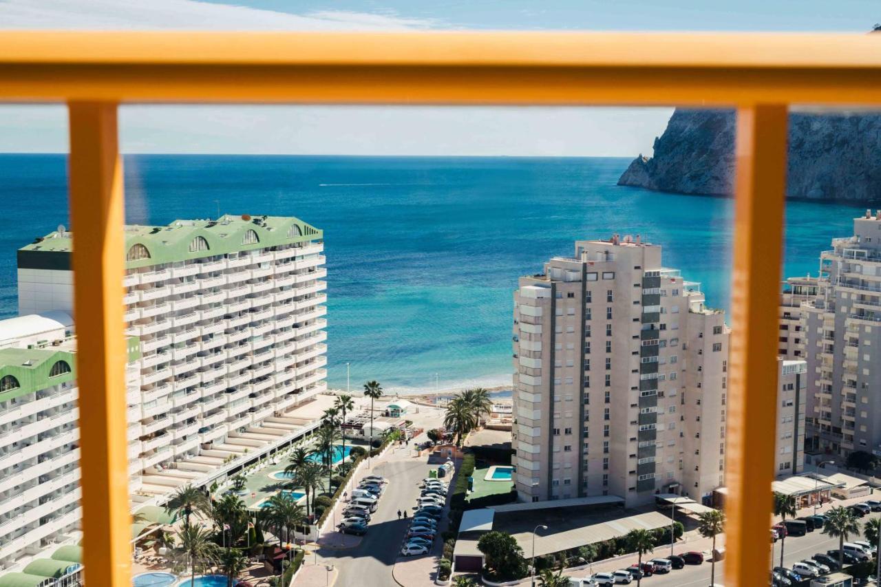 En La Playa. Planta 19. Vistas Espectaculares. 2 Terrazas. Daire Calp Dış mekan fotoğraf