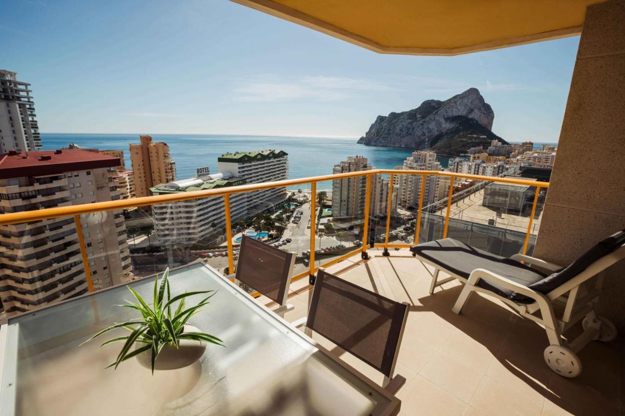 En La Playa. Planta 19. Vistas Espectaculares. 2 Terrazas. Daire Calp Dış mekan fotoğraf
