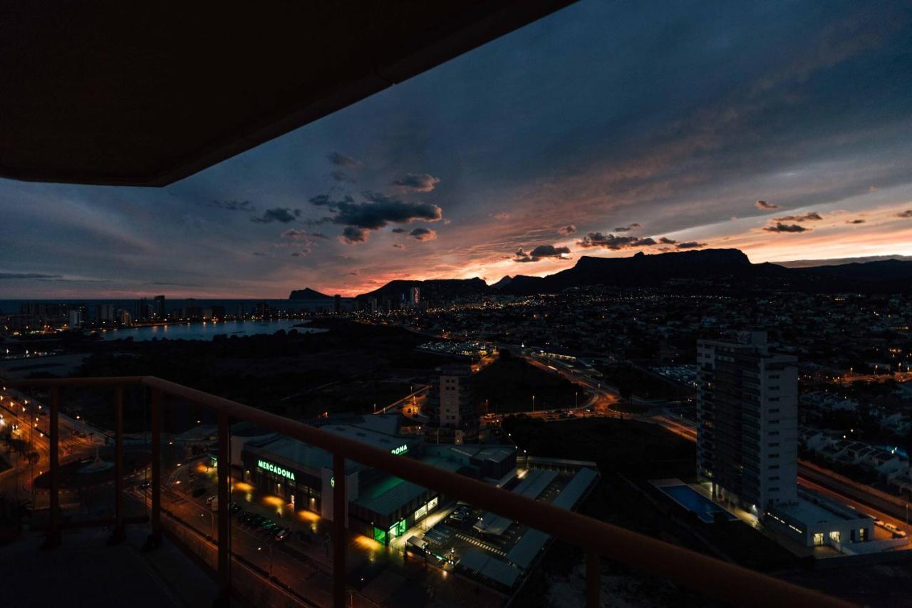 En La Playa. Planta 19. Vistas Espectaculares. 2 Terrazas. Daire Calp Dış mekan fotoğraf