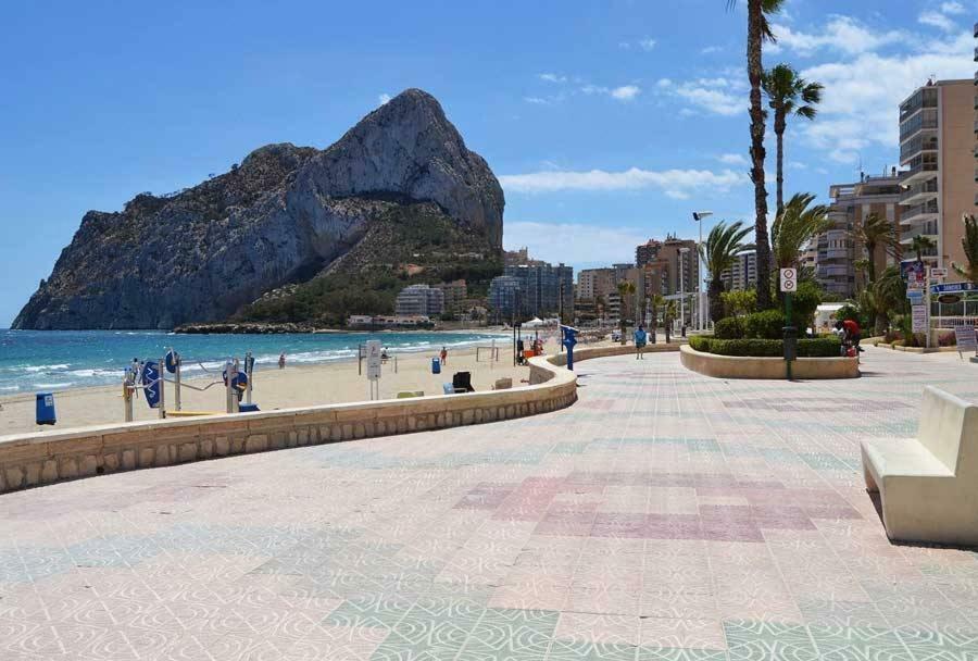 En La Playa. Planta 19. Vistas Espectaculares. 2 Terrazas. Daire Calp Dış mekan fotoğraf